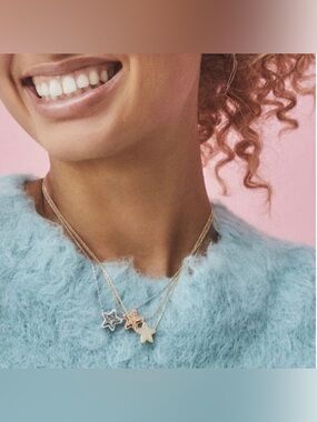 Kendra Scott Gold Star Drusy Necklace